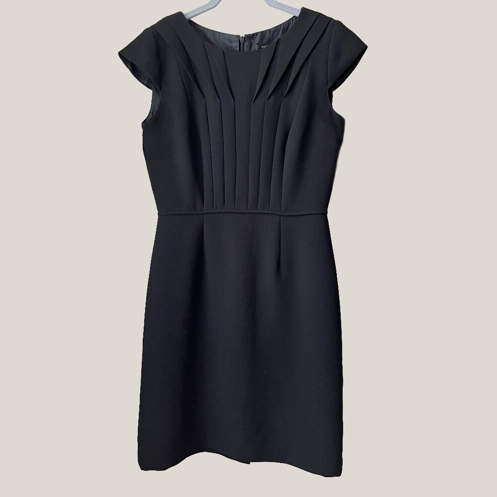 Tahari Arthur S Levine Vintage Black Dress | 4P
